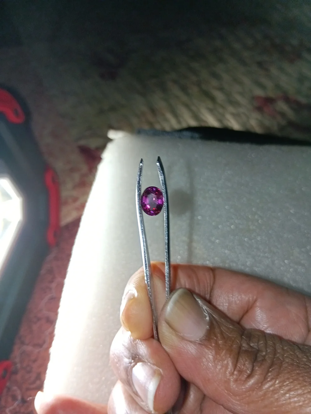 Stunning Natural 2.0ct Oval Lavender Sapphire